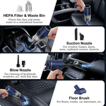 3 in 1 Vacuum Cleaner™ – Aspiradora Inalámbrica de Alta Potencia Garantía 12 meses